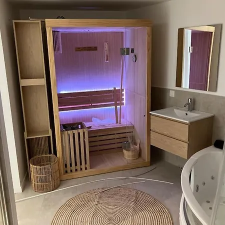 Appartement Cocooning - Room, Balneo, Sauna Tourbes Buitenkant foto